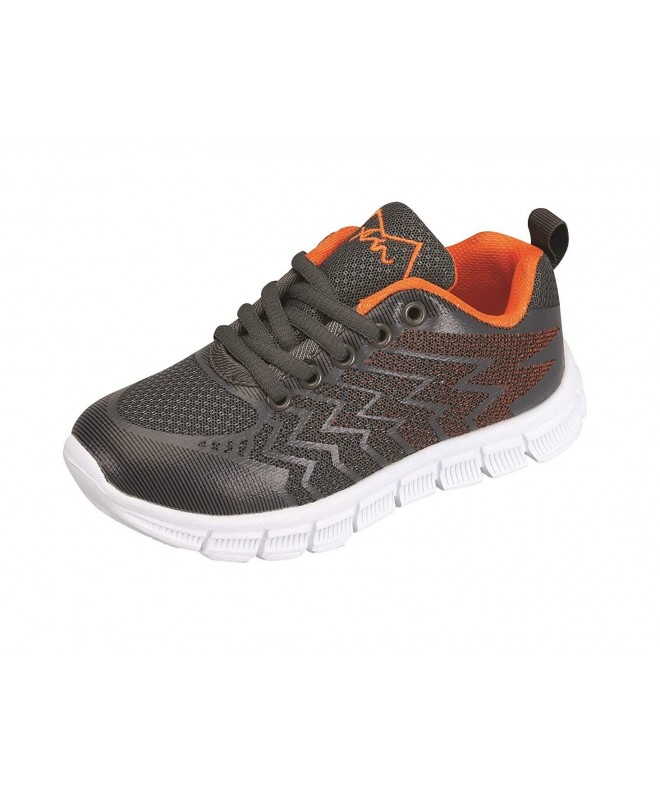 Running M-AIR Ultra Lightweight - Kids Athletic Lace Sneakers for Boys & Girls - Grey - CB1883URMKY $55.86
