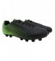 Soccer Stealth FG Soccer-Shoes - Black/Green - CN18O4T5320 $52.67