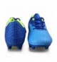 Soccer Kids Athletic Outdoor/Indoor Comfortable Soccer Shoes(Toddler/Little Kid/Big Kid) - 011-blue - CL18I306NA8 $37.48