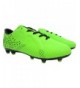 Soccer Kids' Rialto Jr Fg Soccer Shoe - Green/Black - CA188QUYQ49 $42.42