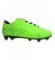 Soccer Kids' Rialto Jr Fg Soccer Shoe - Green/Black - CA188QUYQ49 $42.42