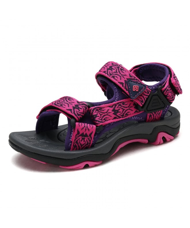 Sport Sandals Boys & Girls Toddler/Little Kid/Big Kid 170892-K Outdoor Summer Sandals - Fuchsia Purple - CU188HGC3E0 $52.87