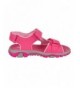 Sport Sandals Girls' River Sandal Pink/Grey - Pink / Grey - CO183LHQHXZ $57.73