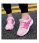 Trail Running Kids Tennis Shoes Breathable Lightweight Athletic Sports Running Sneakers for Boys & Girls - Pink - CQ18IG36NRR...