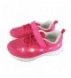 Walking Led Light Up Shoes Lightweight Breathable Fashion Sneakers for Girls Toddlers Little Kids - Pink - CR18M3SG3KS $39.09