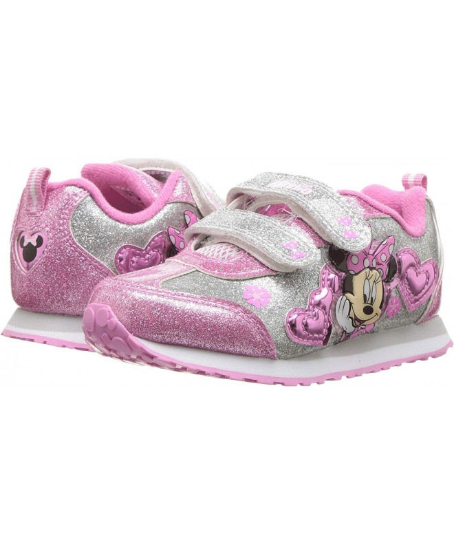 Walking Womens Minnie Heart Jogger (Toddler/Little Kid) - White/Pink - C518DL6HANY $56.31