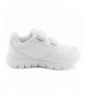 Walking Unisex Lace-Up Hook and Loop Fastener Running Walking Shoes Sneakers (Toddler/Little Kid/Big Kid) - White/Lt Pink - C...