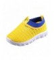 Walking Kids Aqua Shoes Breathable Slip-on Sneakers for Running Pool Beach ToddlerU118STWX001-Yellow-32 - C618MI2X47E $19.11