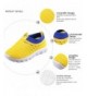 Walking Kids Aqua Shoes Breathable Slip-on Sneakers for Running Pool Beach ToddlerU118STWX001-Yellow-32 - C618MI2X47E $19.11