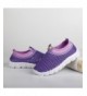 Walking Kids Casual Shoes Breathable Slip-On Sneakers for Walking Running Toddler/Little Kid/Big Kid-SK1106-N.Purple-27 - C51...
