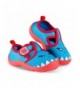 Water Shoes Water Aqua Shoes for Boys & Girls - Kids Waterproof Sandals - Blue Shark - CJ18NR87H7E $26.96