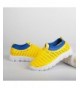 Walking Kids Aqua Shoes Breathable Slip-on Sneakers for Running Pool Beach ToddlerU118STWX001-Yellow-29 - CR18MI2M4NL $20.95