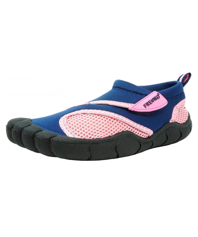 Water Shoes Toddler and Little Kids Water Shoes for Boys and Girls - Navy/Pink - C218592ITSC $25.31