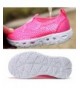 Water Shoes Boys Girls Quick Dry Water Shoes Lightweight Slip-on Sneakers for Beach Walking Running - Hot Pink - CA18028Z72Q ...