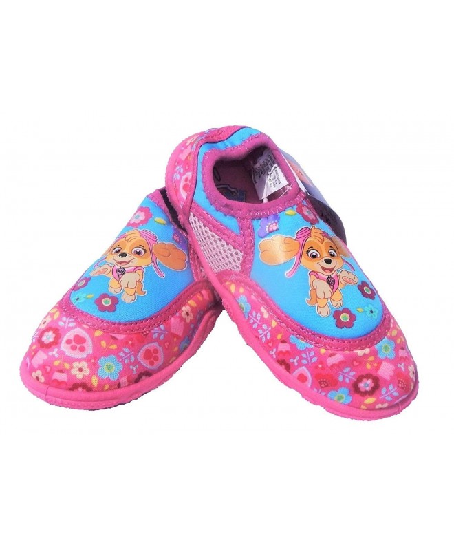 Water Shoes Paw Patrol Skye Water Swim Shoes Aqua - Pink - CM18EIUKI3K $31.78