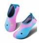 Water Shoes Toddler Water Shoes Boy Girl Baby Barefoot Aqua Socks Shoes for Beach Pool Surfing 399 Blue Pink 11~12 - C918HLNI...