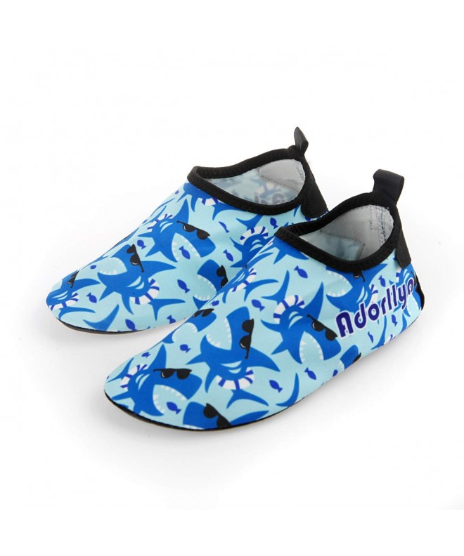 Water Shoes Kids Boys Girls Toddler Swim Water Shoes Barefoot Aqua Socks Shoes for Beach Pool Surfing - CS18G0K5DQC $22.82