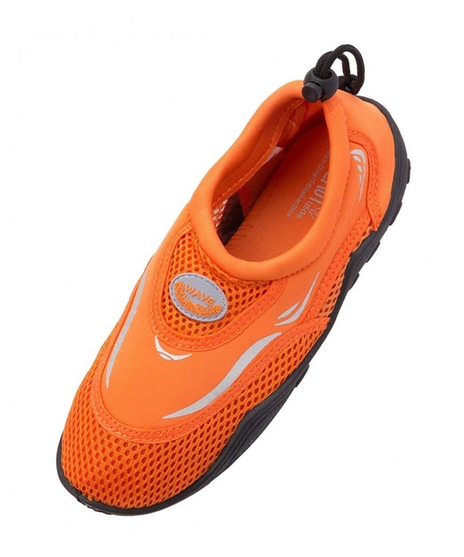 Water Shoes Girls Swim Shoe Aqua Socks (11 - Orange) - CG11Y2L8R69 $19.57