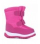 Boots Fantiny Winter Snow Boots for Boy and Girl Outdoor Waterproof with Fur Lined(Toddler/Little Kids) - Pink12 - CG18DZUYTG...