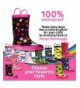 Boots Children's Rubber Rain Boots - Little Kids & Toddler - Boys & Girls Patterns - Black (Hearts) - C218IQEWIWK $40.72