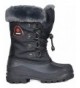 Boots Boys & Girls Toddler/Little Kid/Big Kid Insulated Fur Winter Waterproof Snow Boots - Black-m - CL1848KE973 $47.74