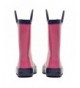 Boots Rain Boots with Easy-On Handles for Toddlers and Kids - Bubblegum Pink - C6185U45GTE $32.58
