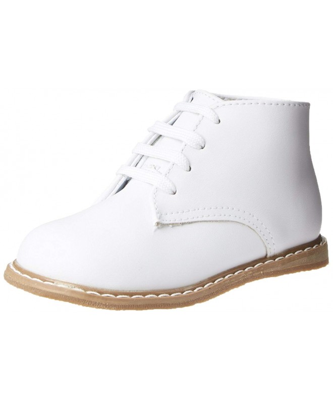 Boots High Top Leather First Walker (Infant/Toddler) - White - C611GYPGYBB $69.22