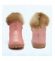 Boots Fantiny Toddler Girl's Winter Snow Boots Fur Outdoor Slip-on Warm Boots - 88-pink - CD12MZJT4TU $26.20
