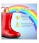 Boots Children's Rain Boots with Handles - Little Kids & Toddlers - Boys & Girls - Red - CU18C9S59LG $26.63