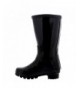 Boots Unisex Kids Original Gloss Muck Rubber Wellingtons Garden Rain Snow Boot - Black - CI11ZVUVZM3 $48.41