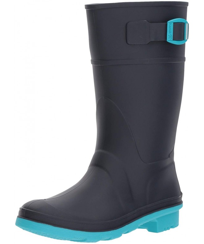 Boots Kids' Raindrops - Navy/Teal - CO184T7ANKO $88.09