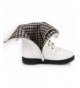 Boots Leather Lace Up Zipper Toddler - White (Without Fur) - C912MALOWHB $51.25