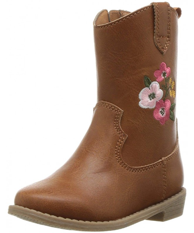Boots Kids' Fay2 Western Boot - Brown - CU189OIZUN2 $48.32