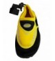 Water Shoes Boy's Aqua Water Shoes Socks - Yellow/Black - CN11XJ9K3CB $20.43