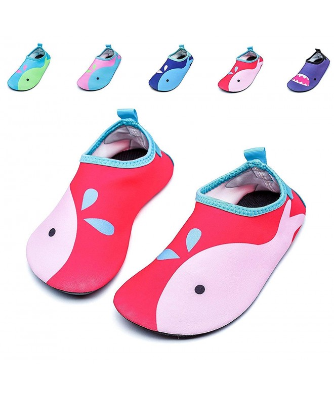 Water Shoes Barefoot Lightweight Quick Dry Surfing Exercise - Red Whale - CO185ZILWUH $26.38