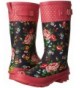 Boots Kids' Waterproof Classic Youth Size Rain Boots - Rosie - CF12MS3TNID $57.31