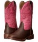 Boots Texsis Square Toe Cowgirl Boot (Toddler/Little Kid) - Pink - CY11Q7V4YE1 $78.53