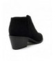 Boots Energyiis Stone Short Ankle Booties For Little Girl's/Children/Kids - Black/Black Imsu - CC18I7TT3SH $52.77