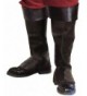 Boots Pirate Boot Covers for Kids - Black - CV111WSMMQL $21.86