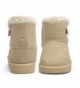 Boots Girl's Boys Winter Snow Boots Fur Outdoor Slip-on Boots (Toddler/Little Kids) - Beige - C818HTA33MW $22.88