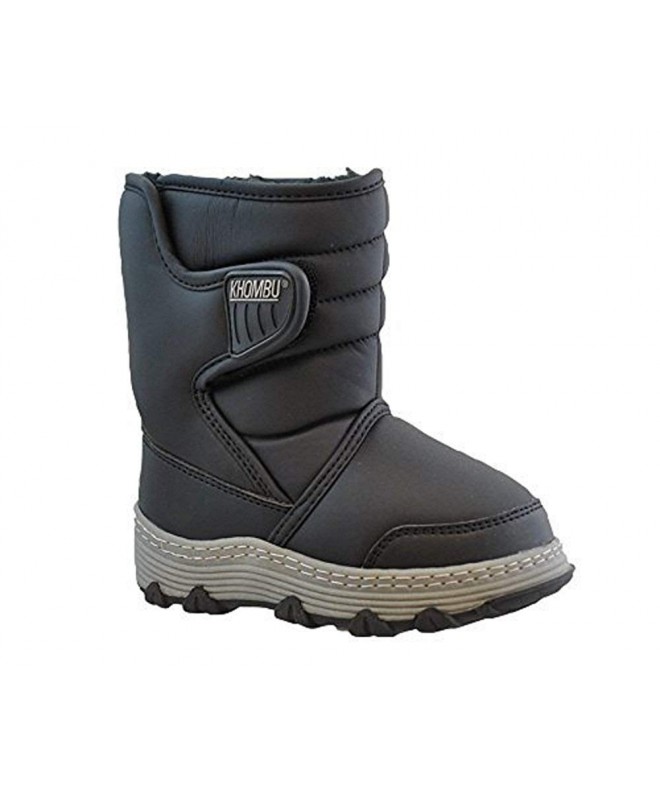 Boots Neptune Boys and Girls Snow Boot - Black - CW12JBC87K9 $93.93