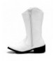Boots Little Kids' Girls Tall Stitched Western Cowboy Cowgirl Boots - New White - C218KQ5OTDK $54.61