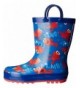 Boots Kid's Character Licensed Rain Boots - Blue - CU184W3ZMA0 $39.06