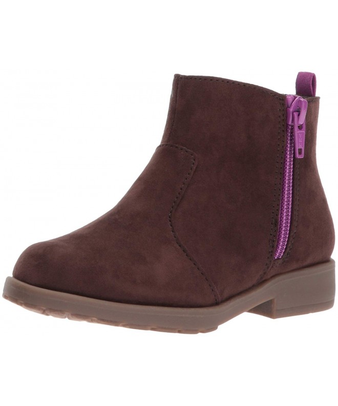 Boots Kids' Lucy Ankle Boot - Chocolate - CA12NZNBQ5H $73.86