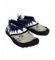 Water Shoes Waterproof Sports Aqua Sandals Kids Water Shoes Boys Girls Water Socks - Grey Black - CH18DUXZDAZ $20.60