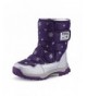 Boots Outdoor Waterproof Booties Weather - Snow Purple - CS187IRNUMW $43.87