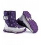 Boots Outdoor Waterproof Booties Weather - Snow Purple - CS187IRNUMW $43.87