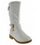 Boots Vanida 1k Little Girls Riding Zip up Boots - White - CE18HCISCNZ $46.97