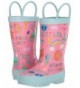 Boots Kids Rainboot Rain Boot - Print - C91809GWYEO $45.36
