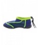 Water Shoes Luigi Boys Water Shoes-Waterproof Outdoor Slip On Sports Shoe - Navy/Lime - C118DSIQUAM $30.13